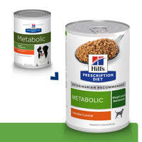 Hill's Prescription Diet Metabolic Alimento húmedo para perro pérdida de peso 13 Oz (369g)