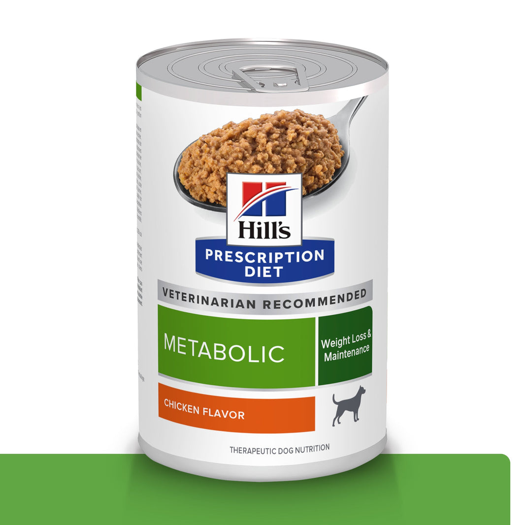 Hill's Prescription Diet Metabolic Alimento húmedo para perro pérdida de peso 13 Oz (369g)