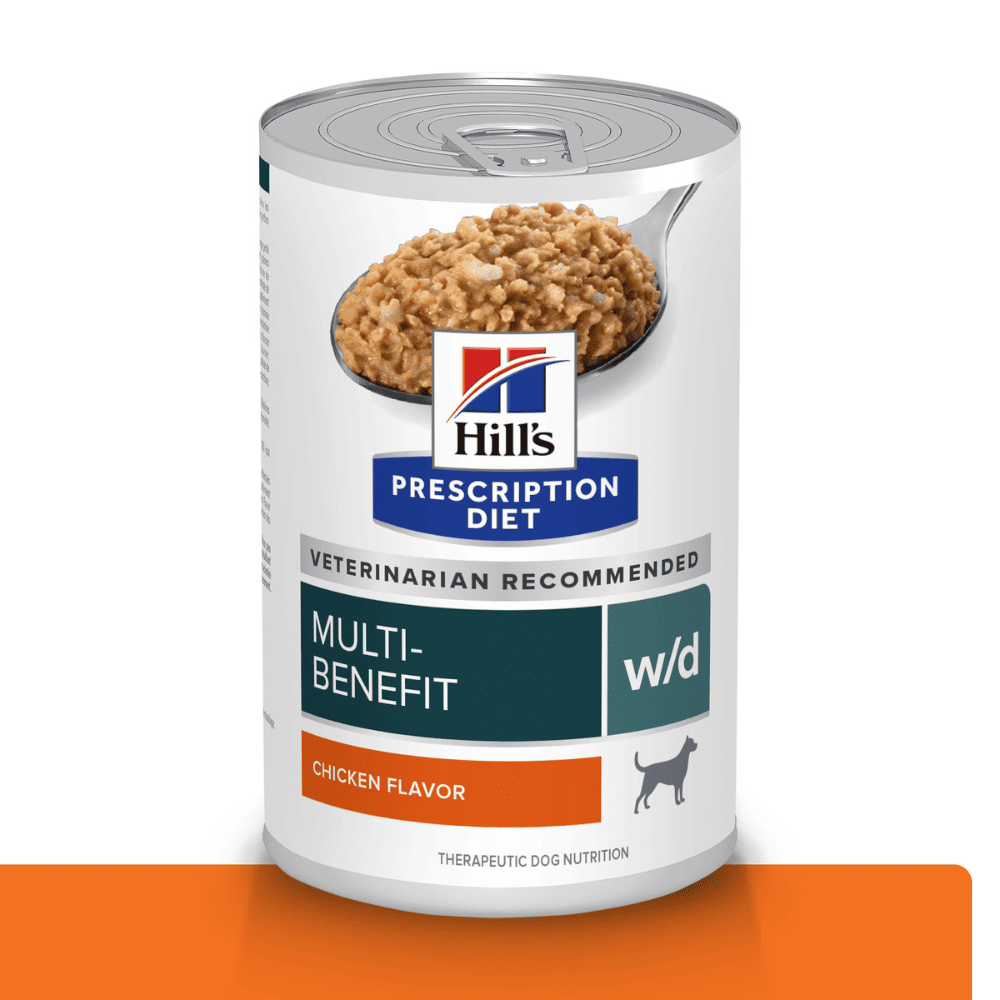 Hill's Prescription Diet w/d Comida Húmeda para Perro Manejo Peso/Glucosa 13 Oz (369g)