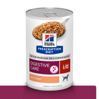 Hill's Prescription diet i/d, Cuidado Digestivo, alimento Húmedo con Pavo para perro 13 Oz (369g)