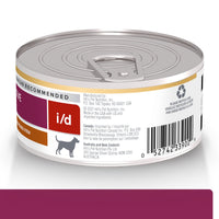 Hill's Prescription diet i/d, Cuidado Digestivo, alimento Húmedo con Pollo para perro 5,5 Oz (156g)