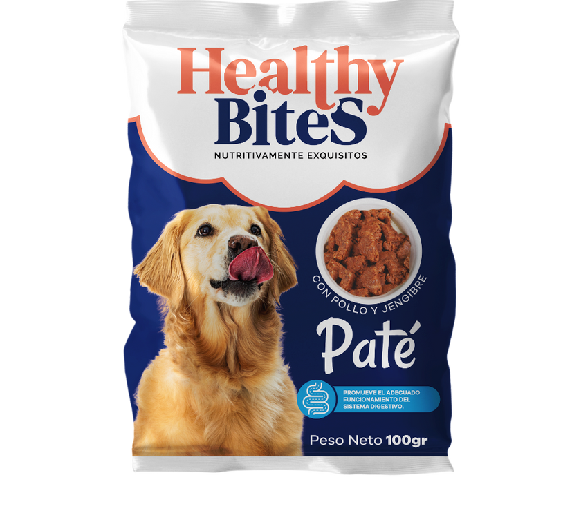 Comida humeda Healthy Bites para perro funcional Digest 100gr