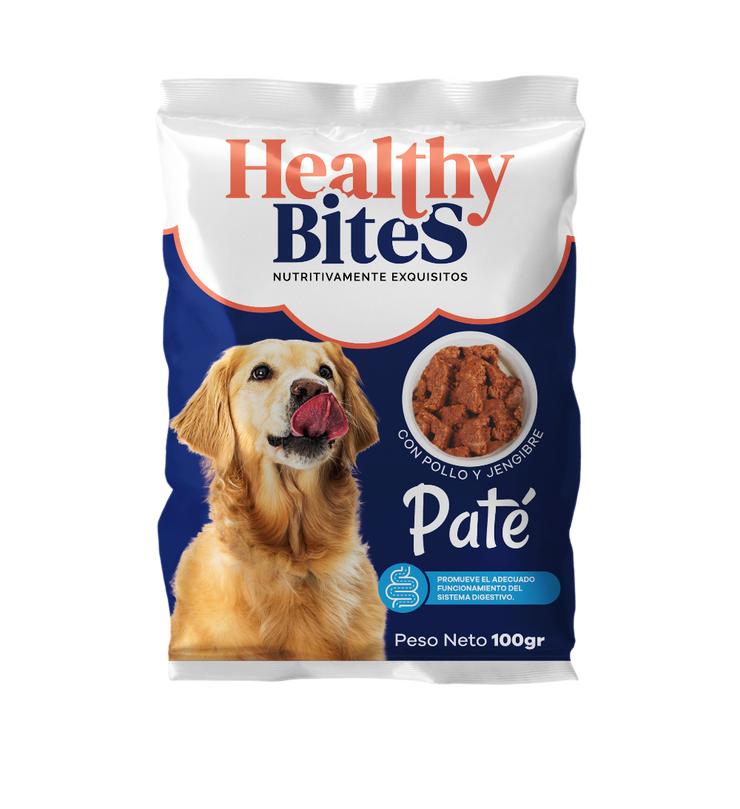 Comida humeda Healthy Bites para perro funcional Digest 100gr