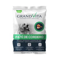 Comida Húmeda para perro Grand Vita paté Cordero