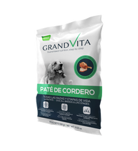 Comida Húmeda para perro Grand Vita paté Cordero