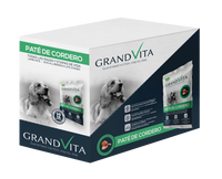 Comida Húmeda para perro Grand Vita paté Cordero