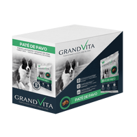 Comida Húmeda para perro Grand Vita paté Pavo