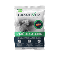 Comida Húmeda para perro Grand Vita paté Salmón 100 Gr