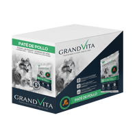Comida Húmeda para perro Grand Vita paté pollo