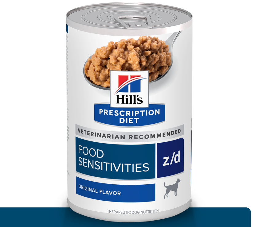 Hill's Prescription Diet z/d Comida Húmeda para perro sensibilidades alimentarias 13 Oz (369g)