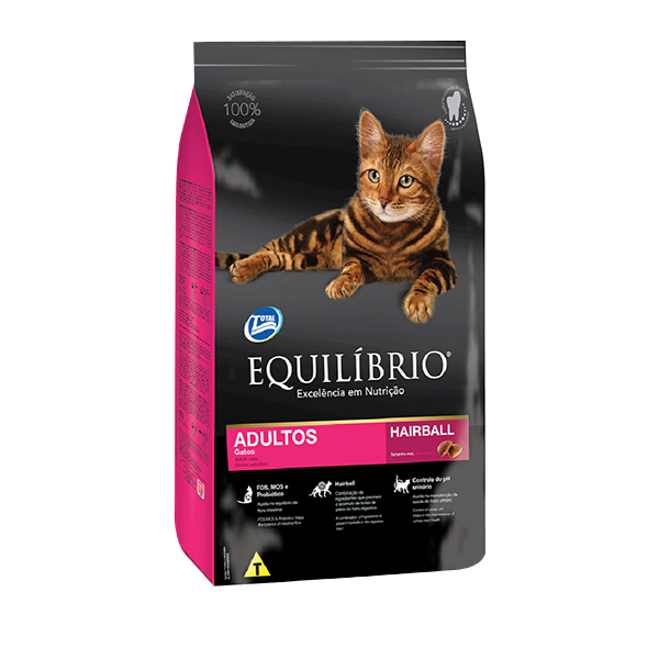 Comida Para Gato Adulto Hairball Equilibrio