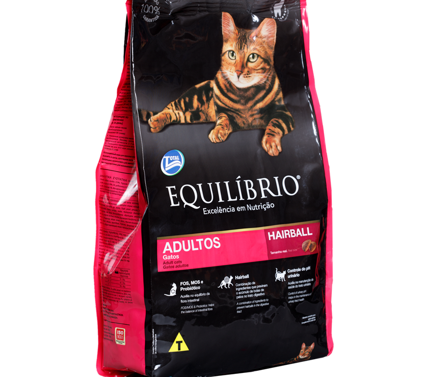 Comida Para Gato Adulto Hairball Equilibrio