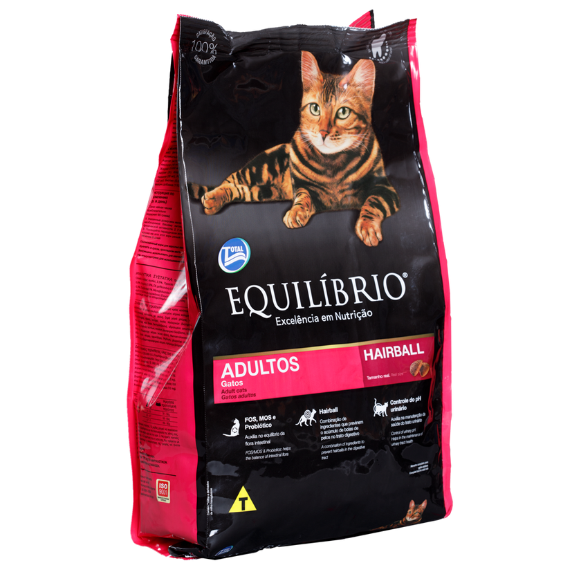 Comida Para Gato Adulto Hairball Equilibrio