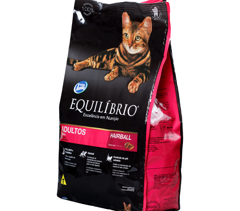 Comida Para Gato Adulto Hairball Equilibrio