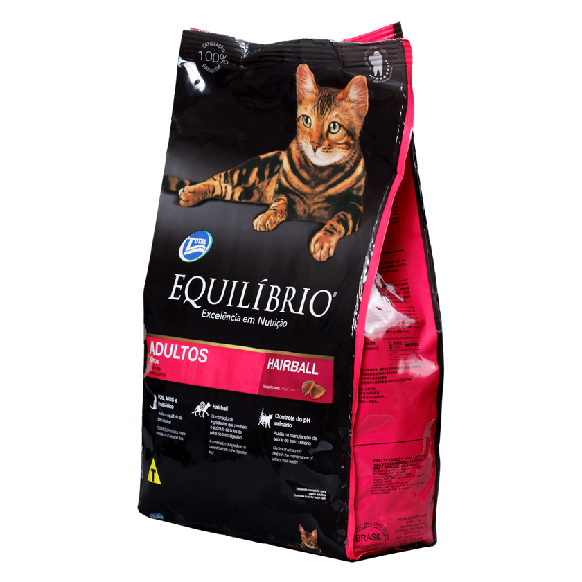 Comida Para Gato Adulto Hairball Equilibrio