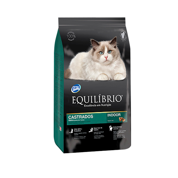 Comida para gato Equilibrio Adulto Senior Castrado 7+ 1,5Kg