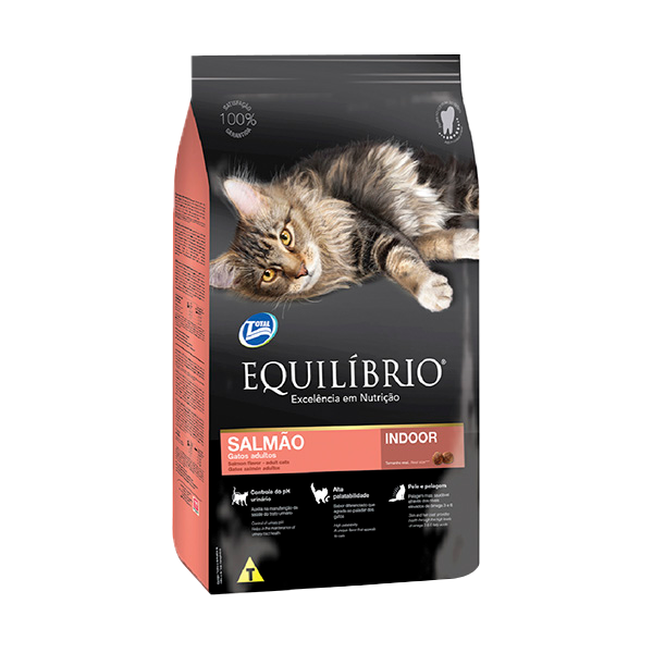 Comida para gato Equilibrio Adulto Salmón 1,5 Kg
