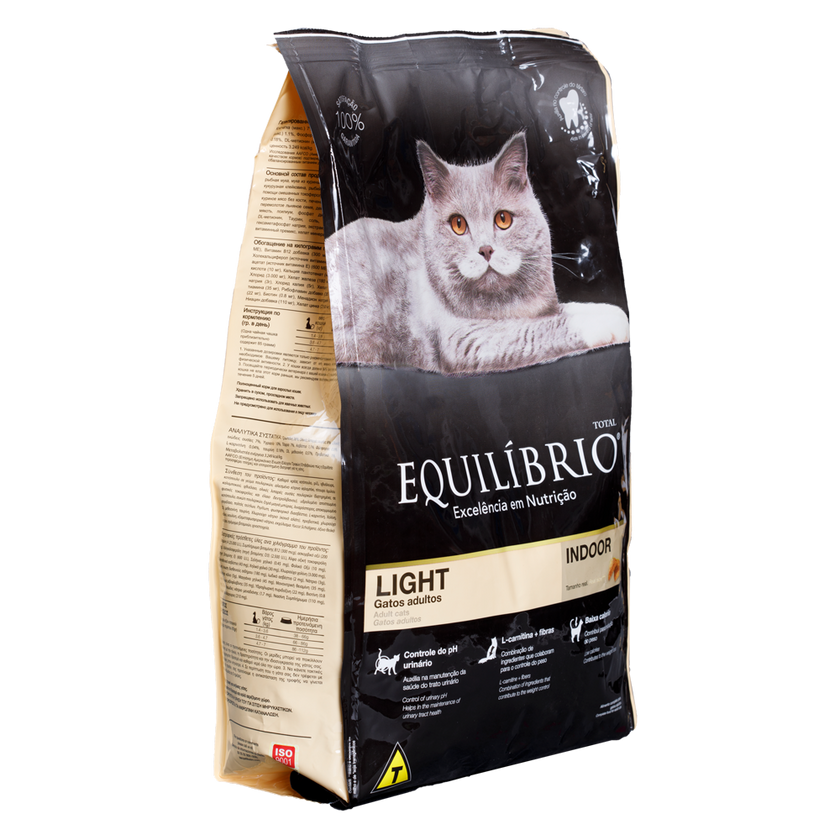 Comida Para Gato Adulto Equilibrio Light 1,5 Kg