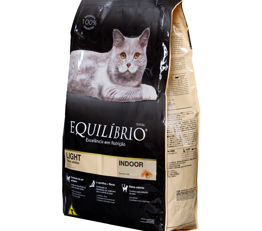 Comida Para Gato Adulto Equilibrio Light 1,5 Kg
