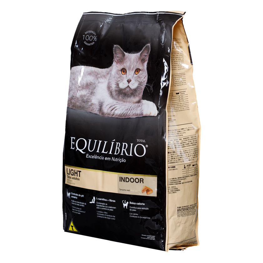 Comida Para Gato Adulto Equilibrio Light 1,5 Kg