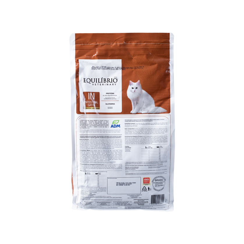 Comida para Gato Equilibrio Veterinary Intestinal  2Kg
