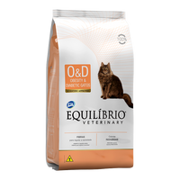 Comida para gato Equilibrio Veterinary Obesidad y Diabétes 2Kg