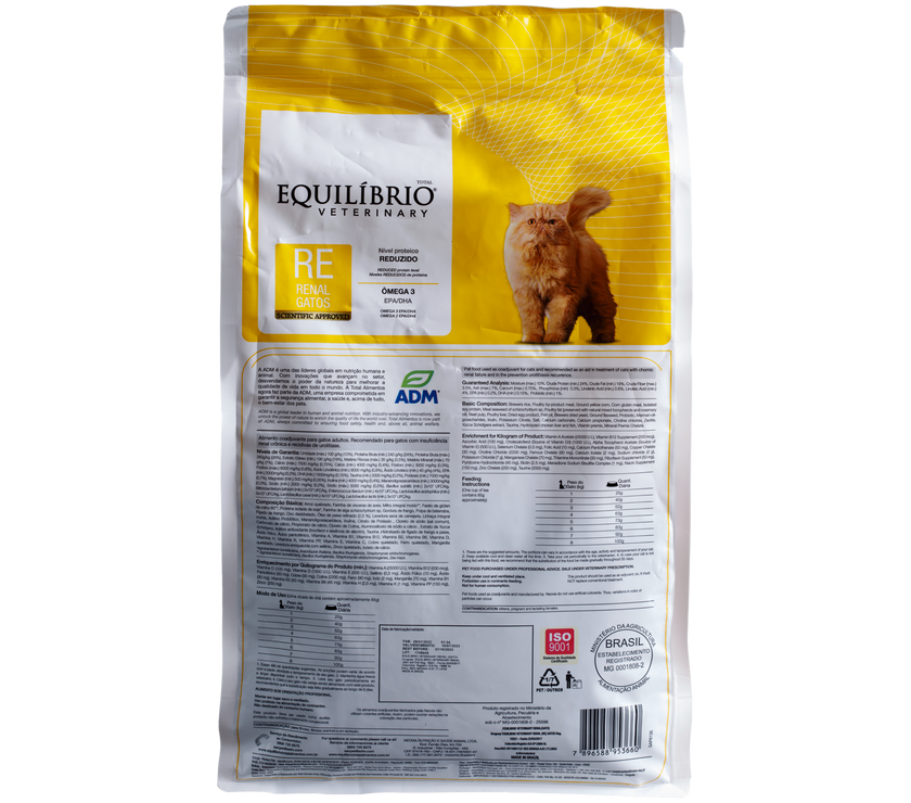 Comida para gato Equilibrio Veterinary Renal
