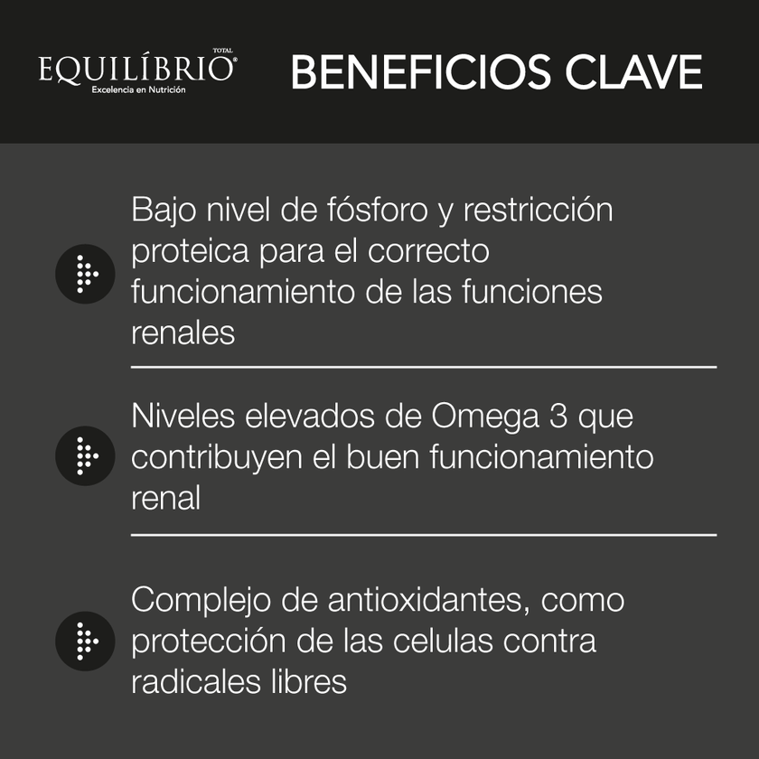 Comida para gato Equilibrio Veterinary Renal