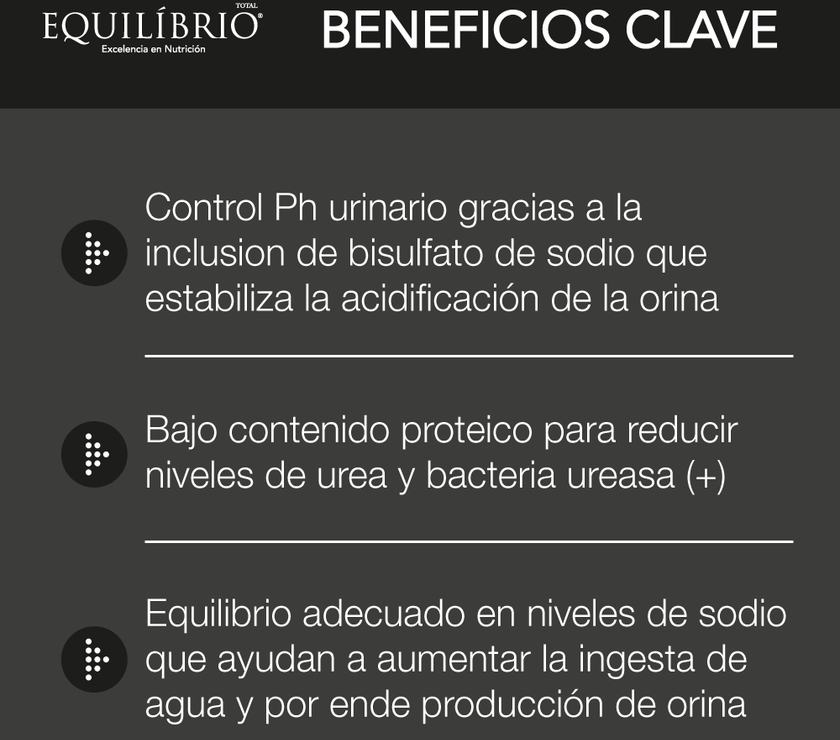 Comida para gato Equilibrio Veterinary Urinary