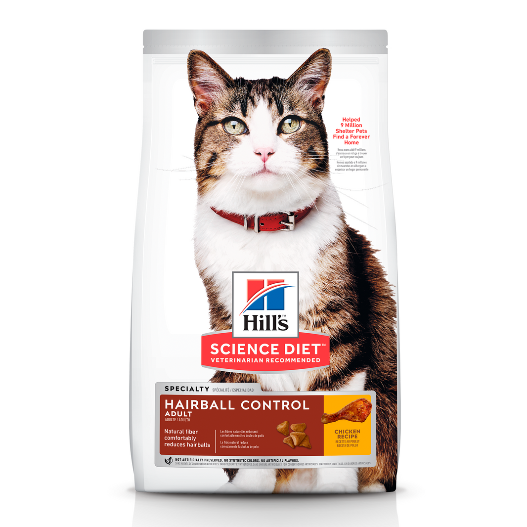 Hill's Science Diet alimento control de bolas de pelo para gato adulto