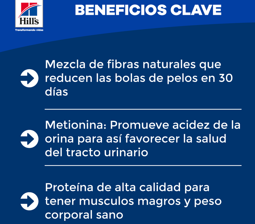 Hill's Science Diet alimento control de bolas de pelo para gato adulto