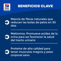 Hill's Science Diet alimento control de bolas de pelo para gato adulto