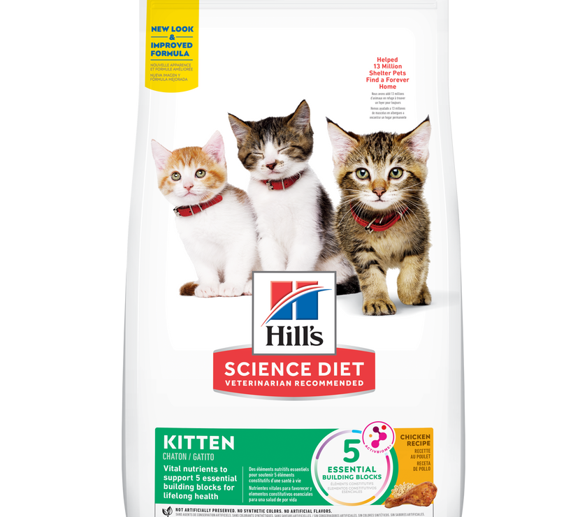 Hill's Science Diet Kitten concentrado para gatitos sabor pollo