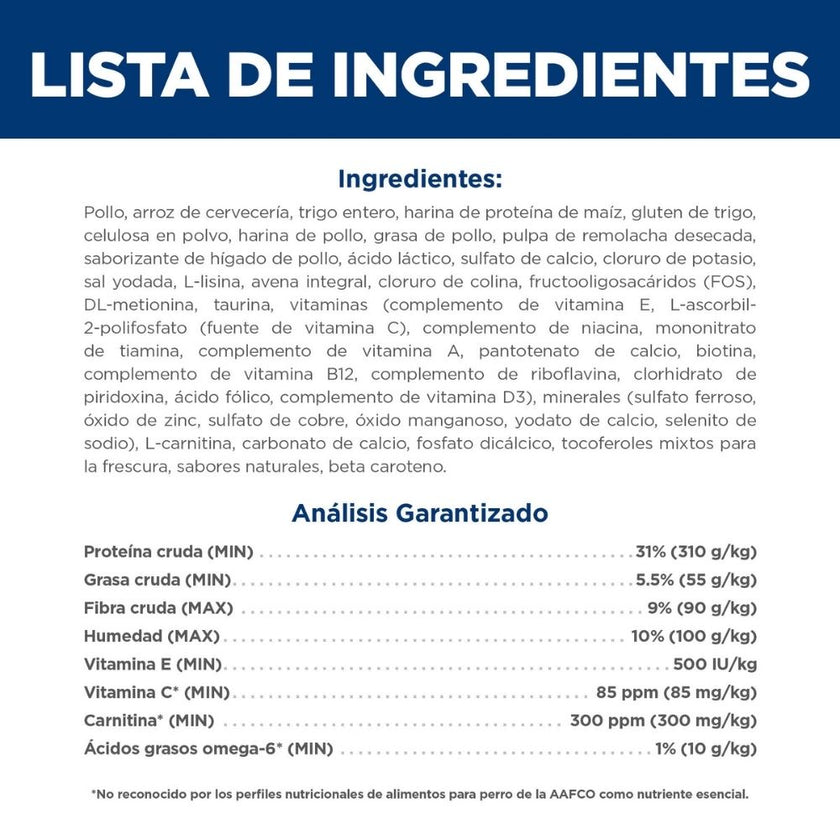 Hill's Science Diet Light concentrado bajo en calorías para gato adulto