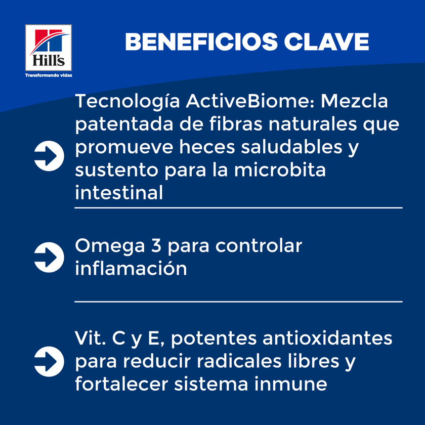 Hill's Prescription Gastro Biome Cuidado Digestivo alimento seco para Gato 4 Lb (1,81Kg)