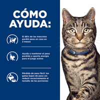 Hill's Prescription Diet Metabolic Concentrado para gato pérdida y mantenimiento de peso 4 Lb (1,8 Kg)