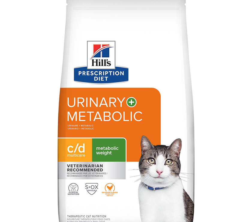 Hill's Prescription Diet Metabolic + Urinary Concentrado para gato Adulto 6,35 Lb (2,88Kg)