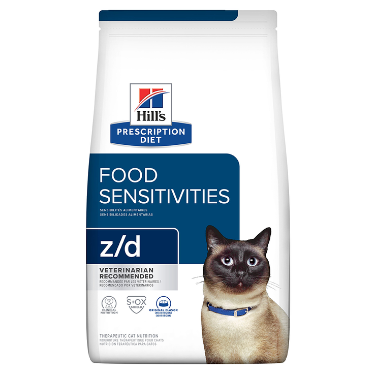 Hill's Prescription Diet z/d Concentrado para Gato sensibilidades alimentarias 4 Lb (1,81)