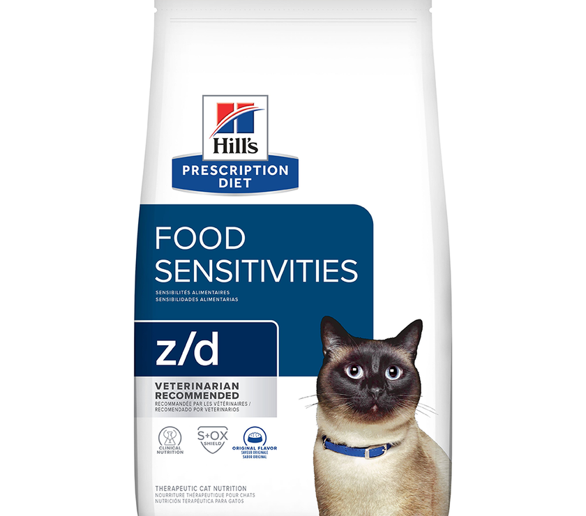 Hill's Prescription Diet z/d Concentrado para Gato sensibilidades alimentarias 4 Lb (1,81)
