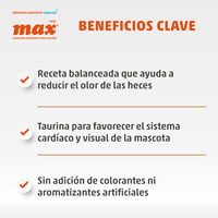 Comida Para Gato Adulto Max Cat Professional Line Adulto Frango & Arroz