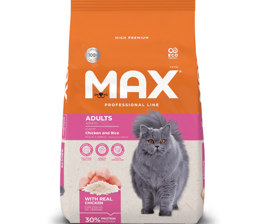 Comida Para Gato Adulto Max Cat Professional Line Adulto Frango & Arroz