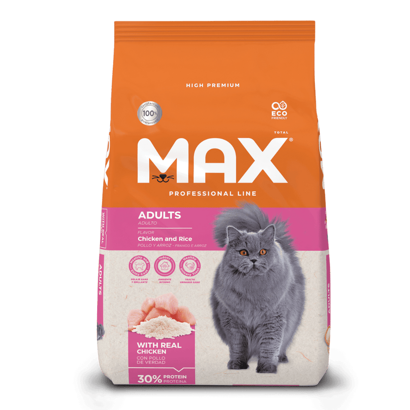 Comida Para Gato Adulto Max Cat Professional Line Adulto Frango & Arroz