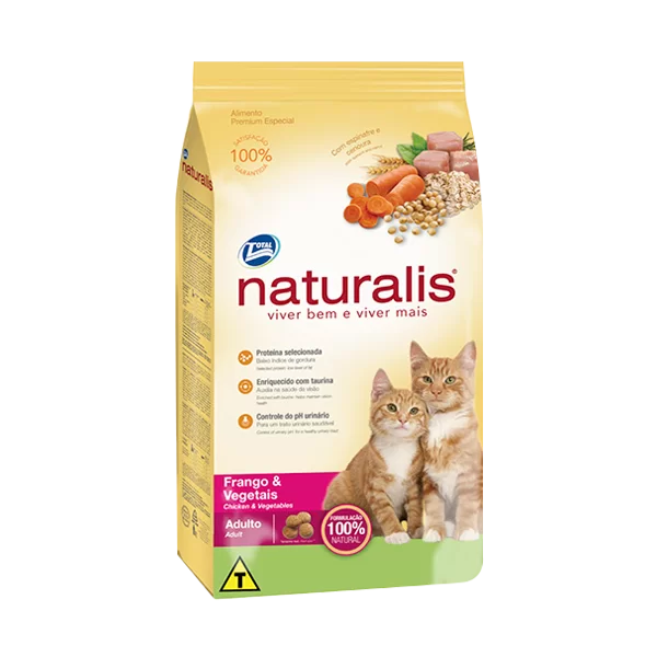 Comida Para Gato Naturalis Adulto Pollo Y Vegetales 10,1Kg