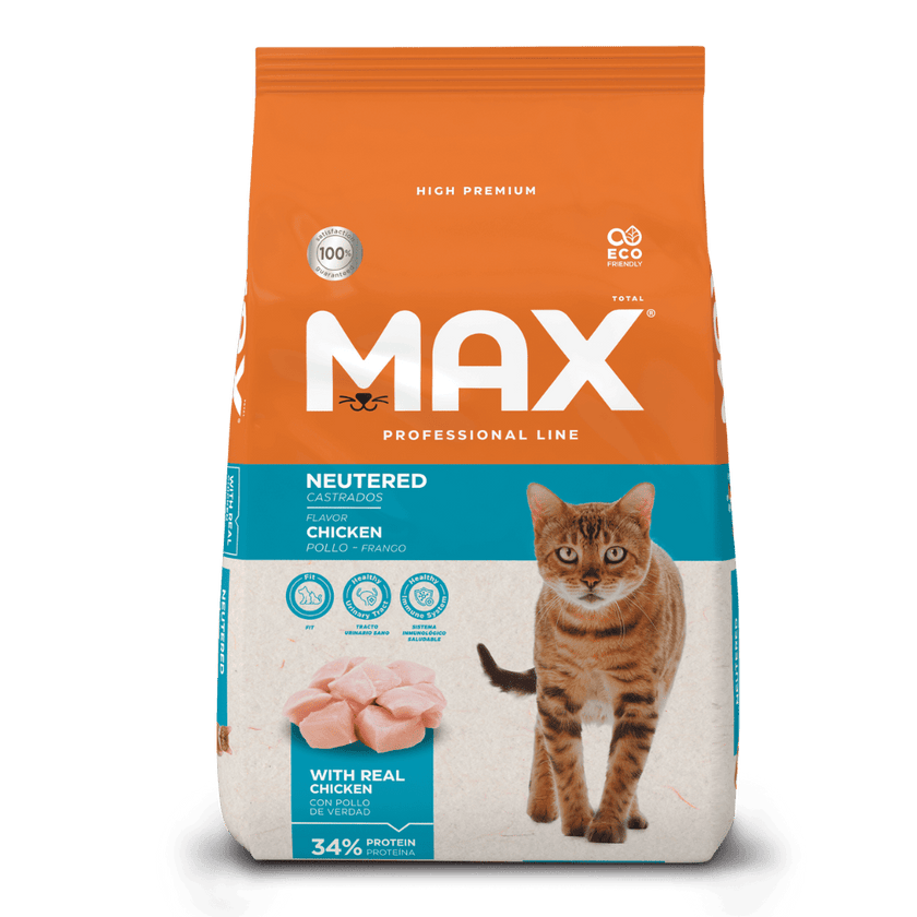 Comida para gatos Max Cat Castrados