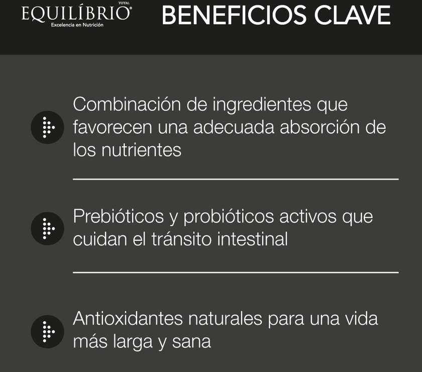 Comida Para Perro Adulto Equilibrio Razas Pequeñas