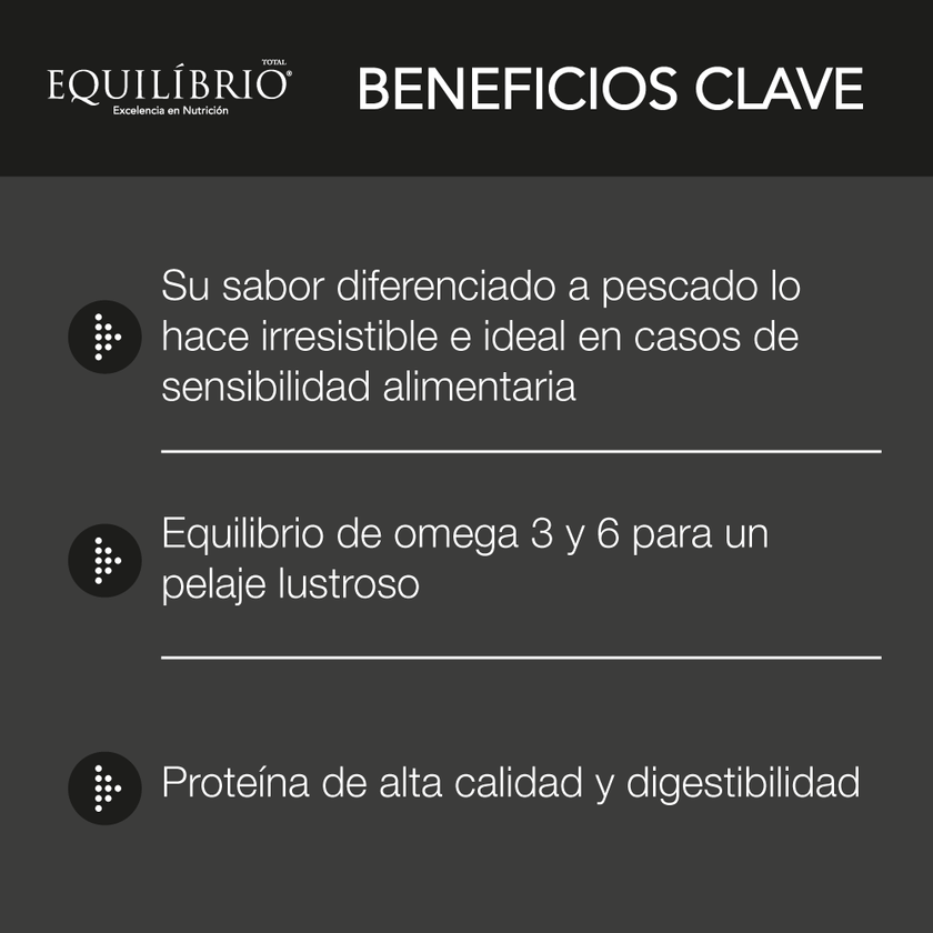 Comida para perro Equilibrio Adulto Sensitive Fish 15KG