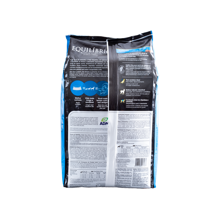 Comida Para Perro Equilibrio Cachorro Razas Pequeñas