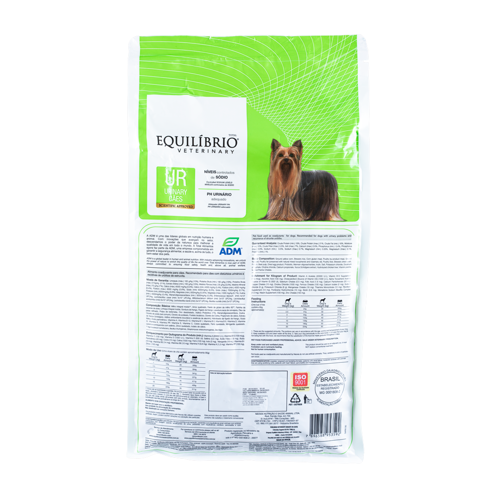 Comida para perro Equilibrio Veterinary Urinary