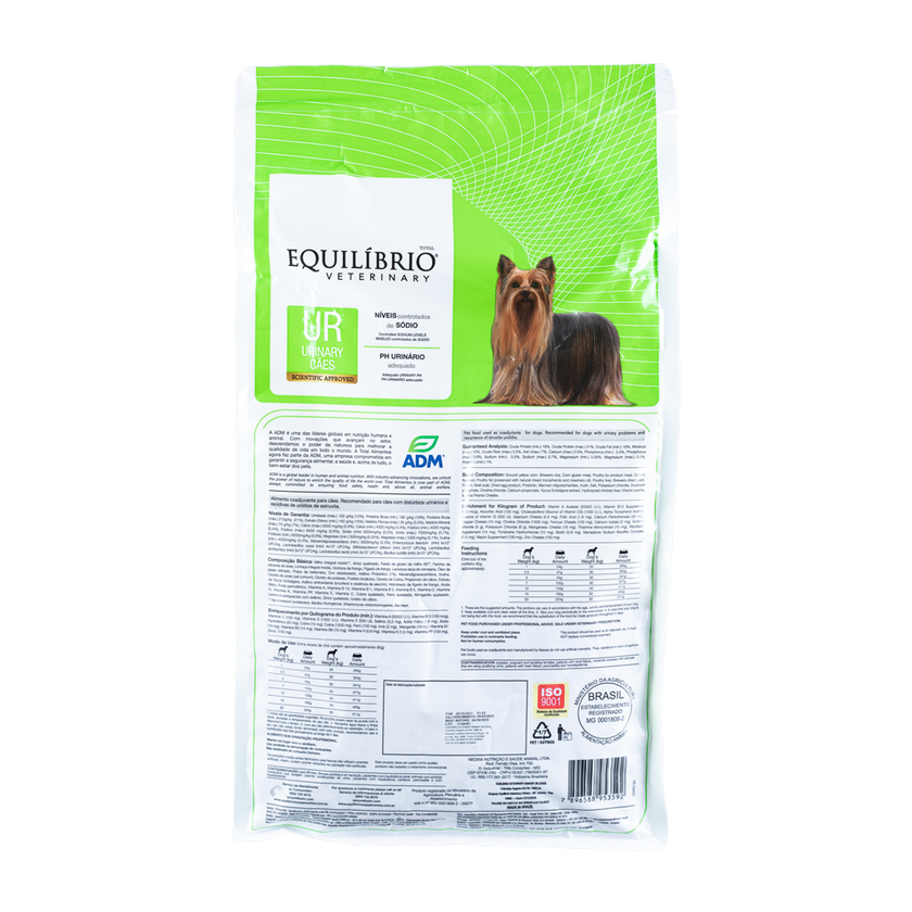Comida para perro Equilibrio Veterinary Urinary