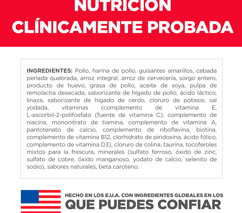 Hill's Science Diet alimento para perro adulto piel y estómago sensibles